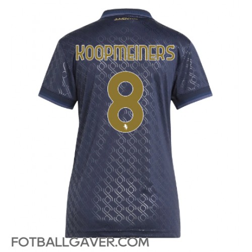 Juventus Teun Koopmeiners #8 Fotballklær Tredjedrakt Dame 2024-25 Kortermet Juventus Teun Koopmeiners #8 Fotballklær Tredjedrakt Dame 2024-25 Kortermet